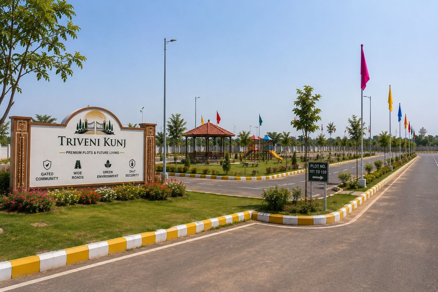 Triveni Kunj - residential plot image 3 in Hathora